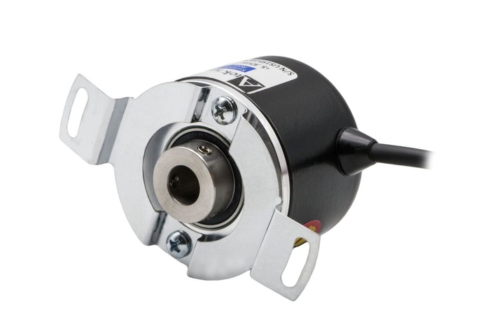 Elektrik motoru ve encoder detayı
