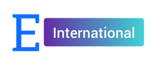 E International logo